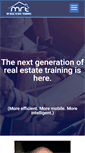 Mobile Screenshot of myrealestatetraining.com.au